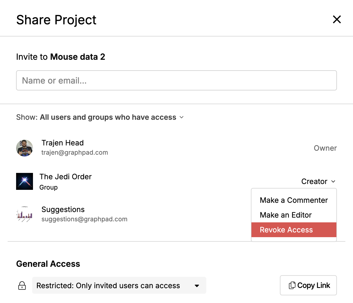 Share Revoke